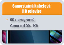 TV-kabelova televize button